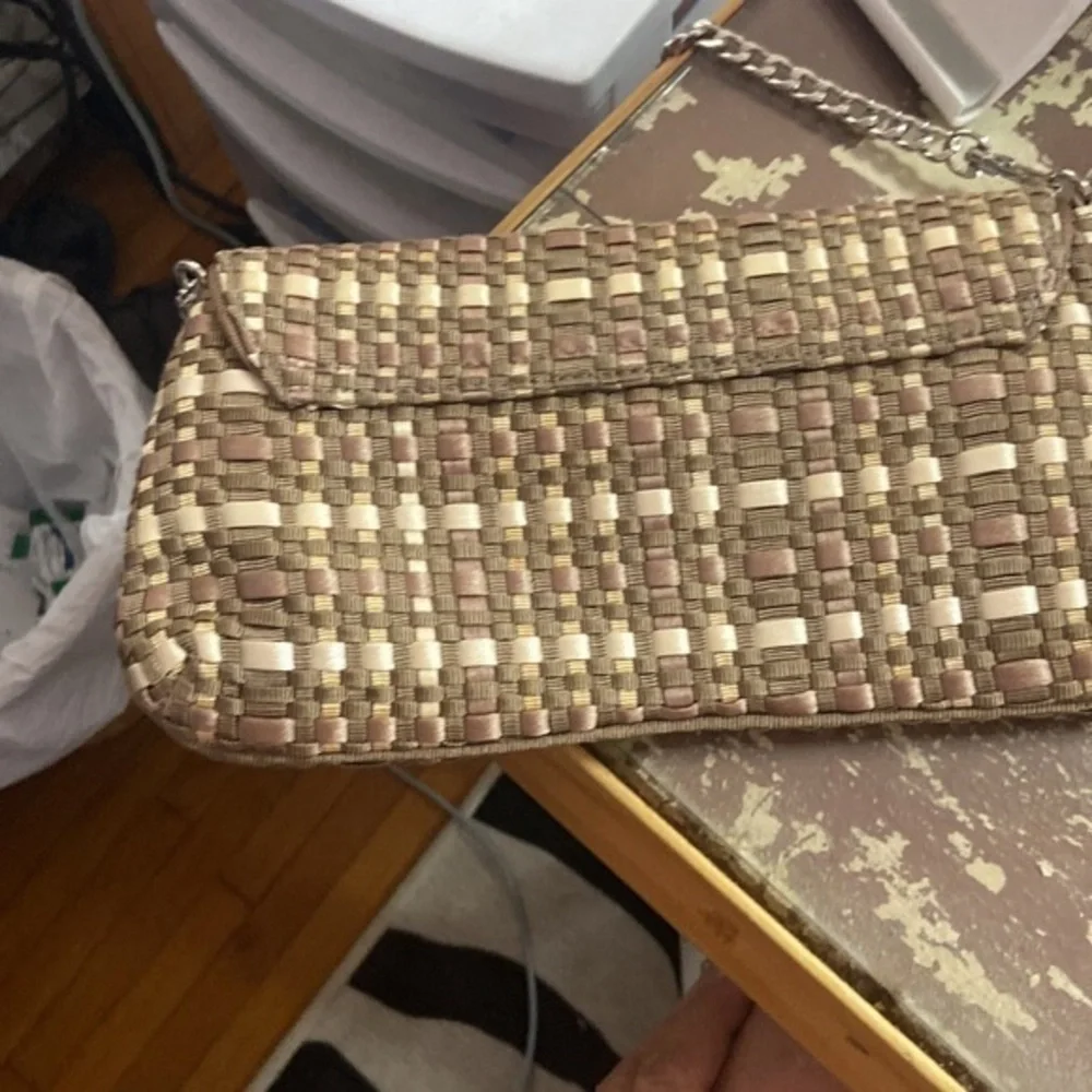 The Sak Basketweave Purse small with‎ chain handle
